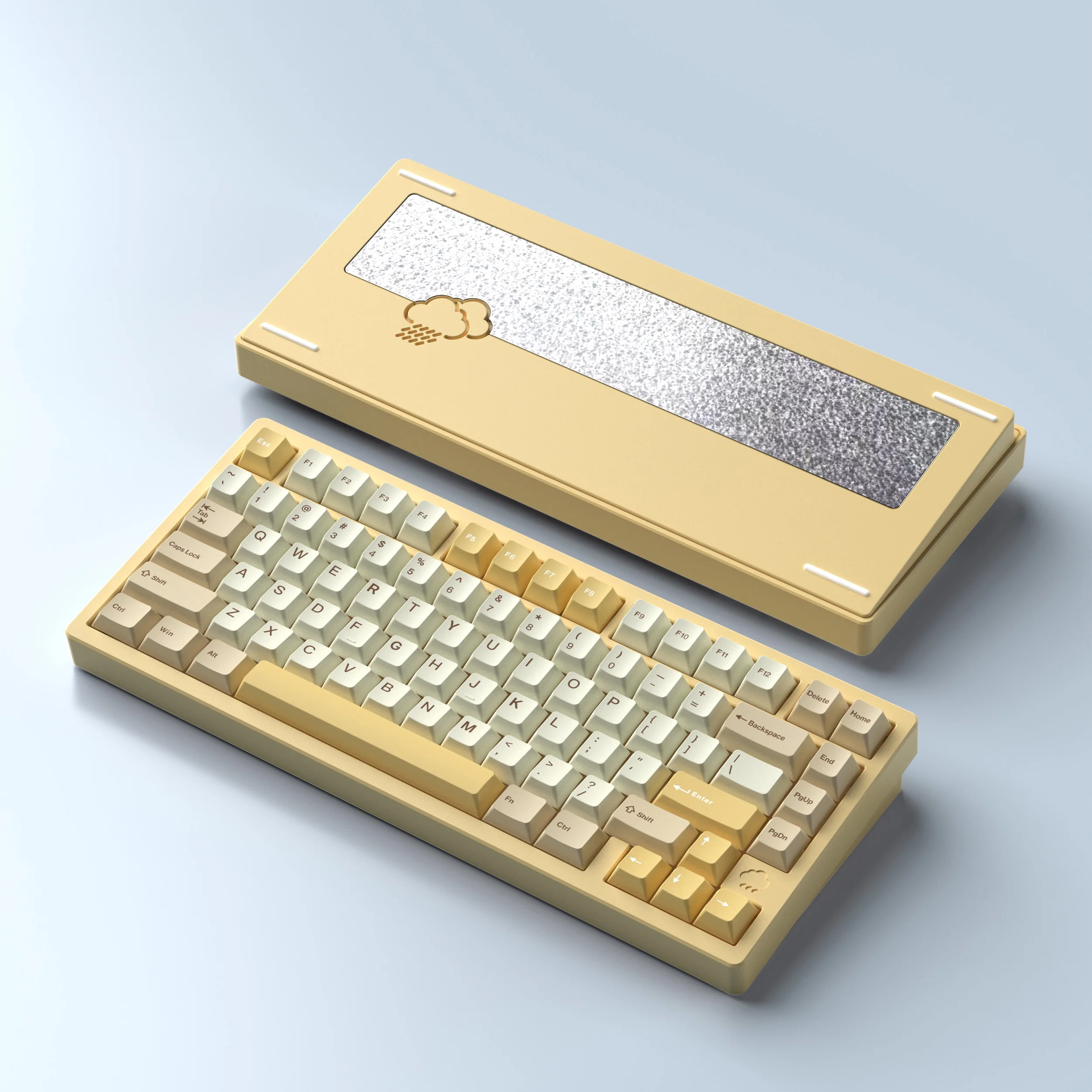 WOBKEY WOB Rainy75 メカニカルキーボード 75% RGB ホットスワップ対応 