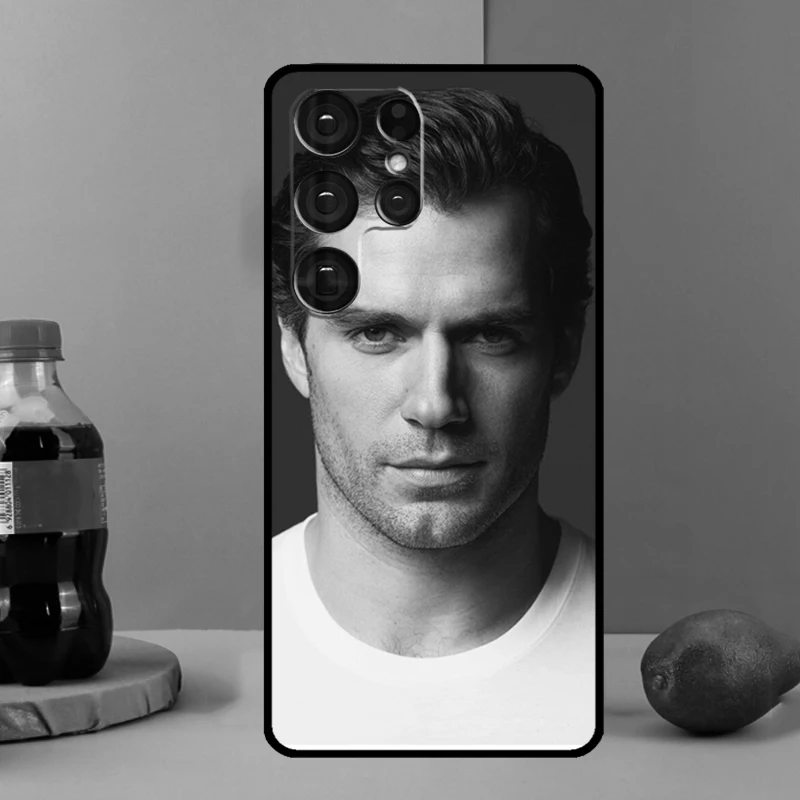 Henry Cavill Phone Case For Samsung Galaxy S23 S22 Ultra S21 S20 FE S8 S9 S10 Plus Note 10 20 Ultra Cover