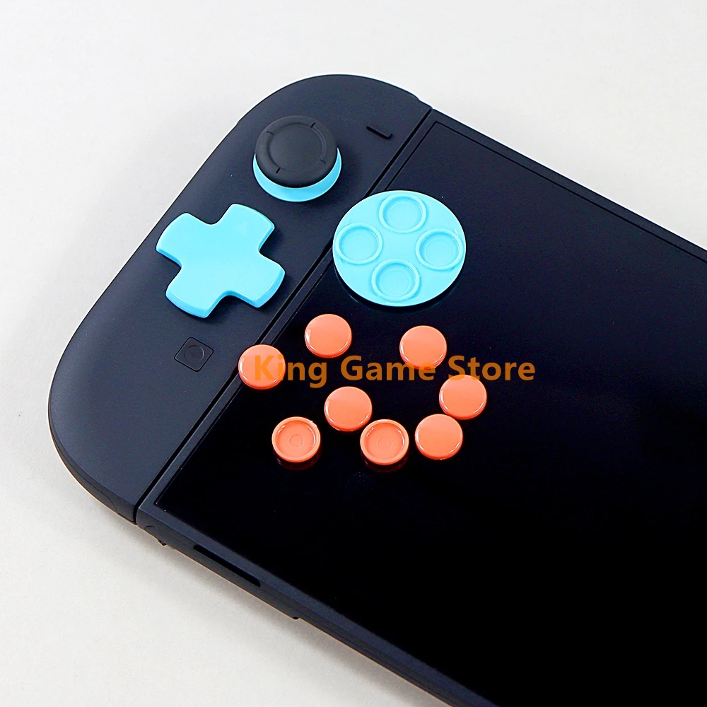 

40 комплектов левого и правого контроллера, красочные колпачки для кнопок, чехол для Switch 2 ABXY D-Pads, наклейка на кнопку направления для NS Switch2
