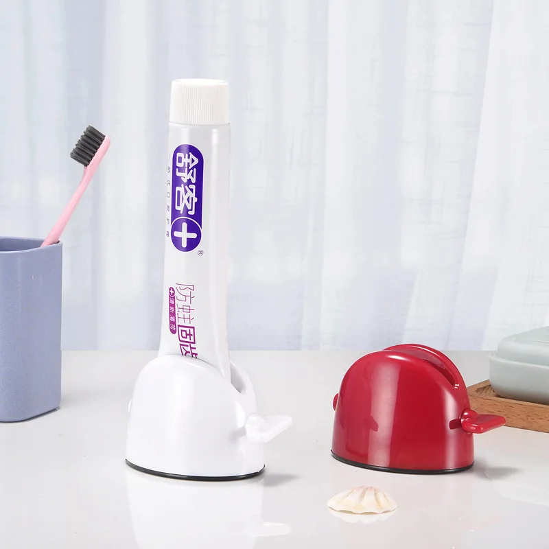 Labor-saving Toothpaste Squeezer Holder, Convenient Tube Dispenser for Toothpaste Facial Cleanser Bathroom Supplies
