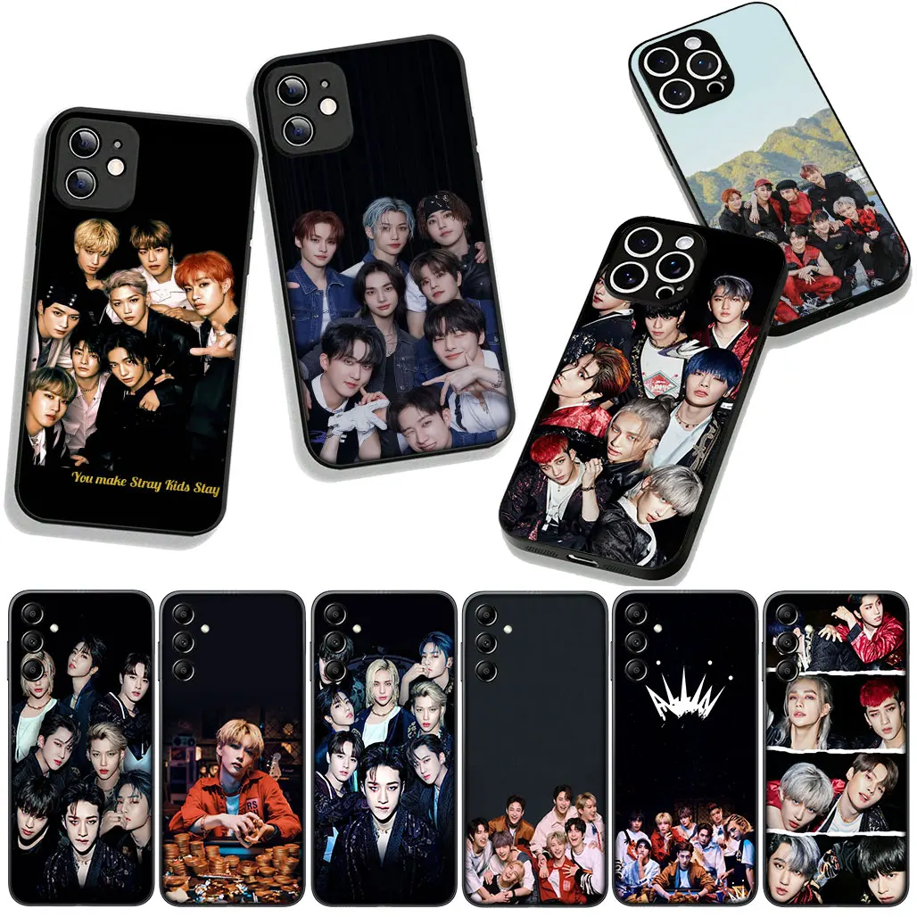 Детский чехол для телефона S-Strays K-POP Kpop для Xiaomi Redmi Note 11 9 8 7 10 Pro A3 7A 9A 9T 10A 10C 9C NFC Soft Cover