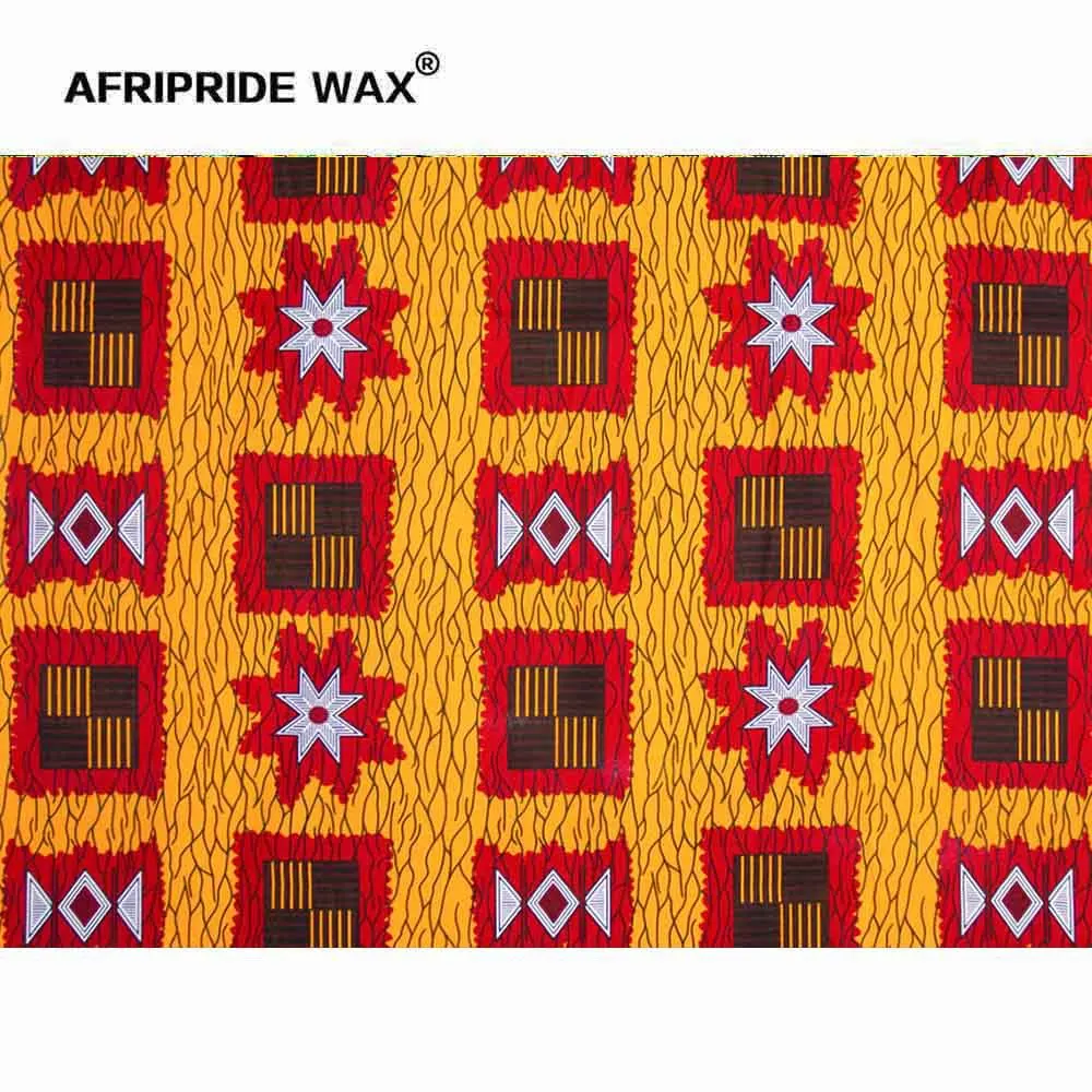 African Women\'s Clothing Fabrics Ankara Traditional Wax Print Fabric Pure Cotton Home Handmade DIY Sewing