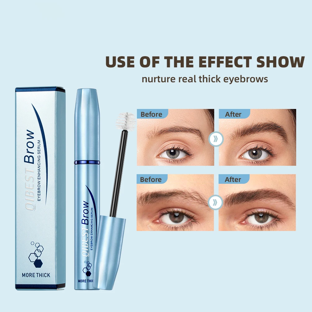 Eyebrow Hair Growth Serum Transparent Fast Growth Eyelash Eyebrow Enhancement Longer Thicker Eyelash Extension Nourishing Care