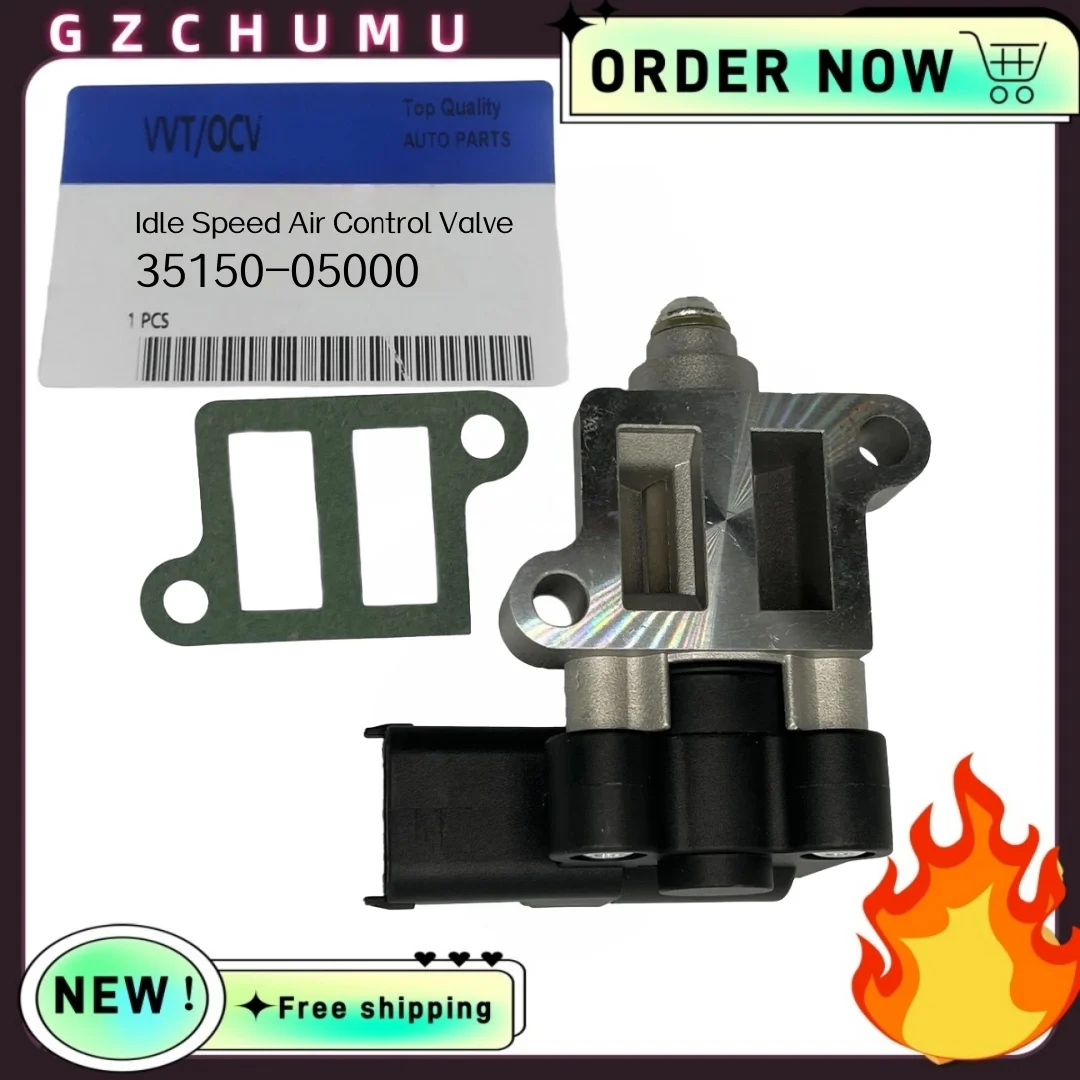 

35150-05000 New Actuator Assy Idle Speed Air Control Valve Fit For Hyundai Accent Kia Carens 3515005000,35150 05000