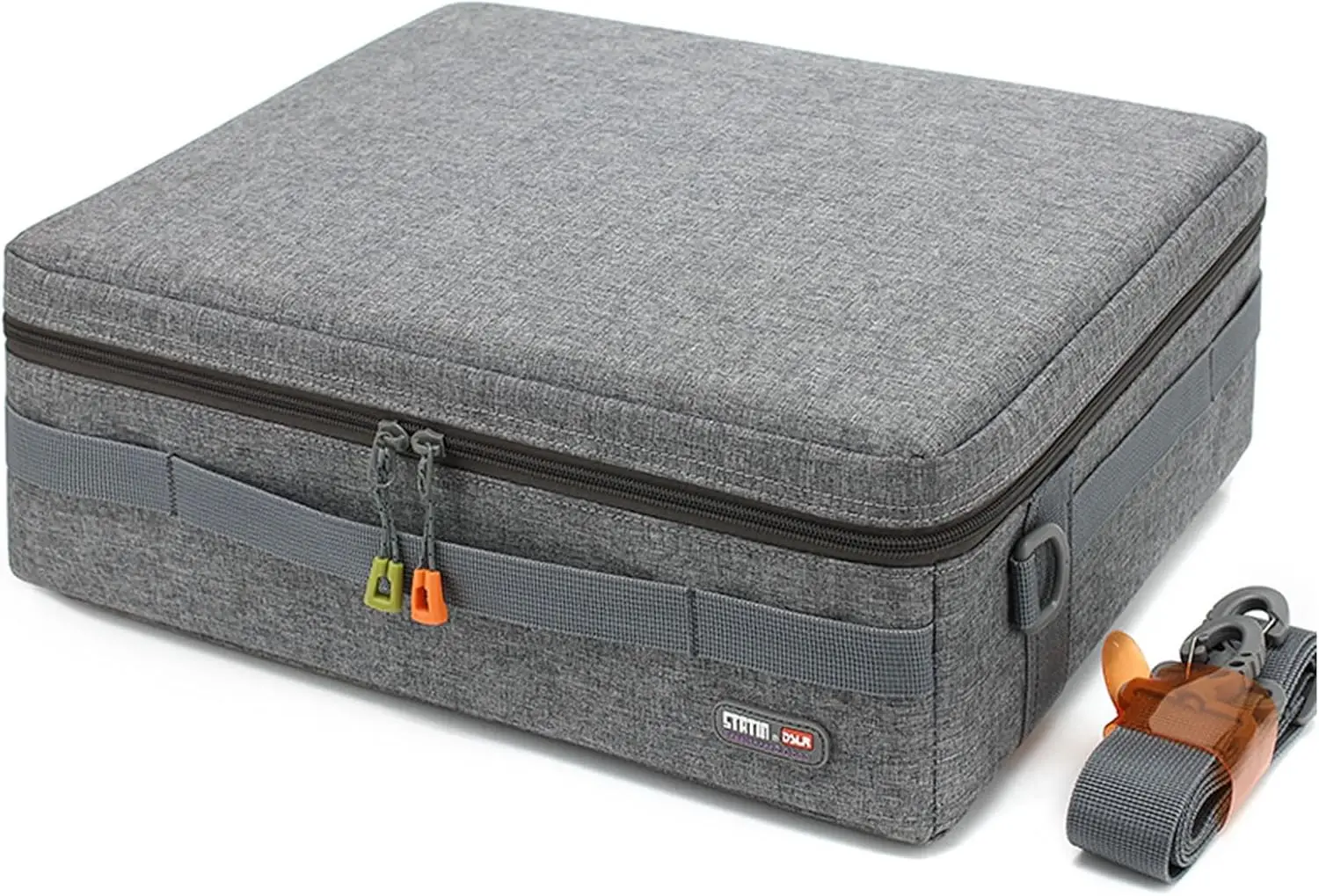 

Большая сумка-вставка для камеры, устойчивый к давлению жесткий чехол для объектива для беззеркальных зеркальных фотоаппаратов DSLR, совместим с Canon Nikon Sony P