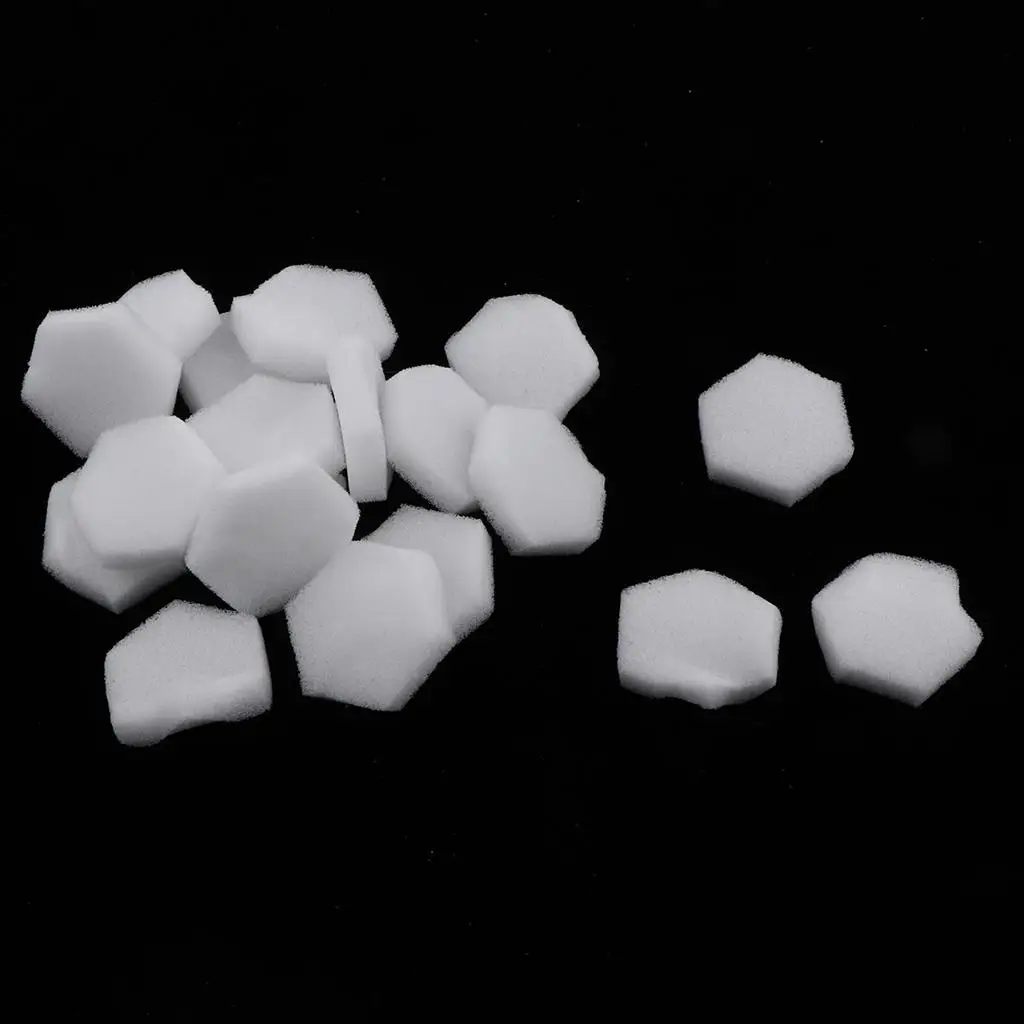 Tampon éponge dégradé, 80 pièces, modèle de transfert d'ombrage d'ombre