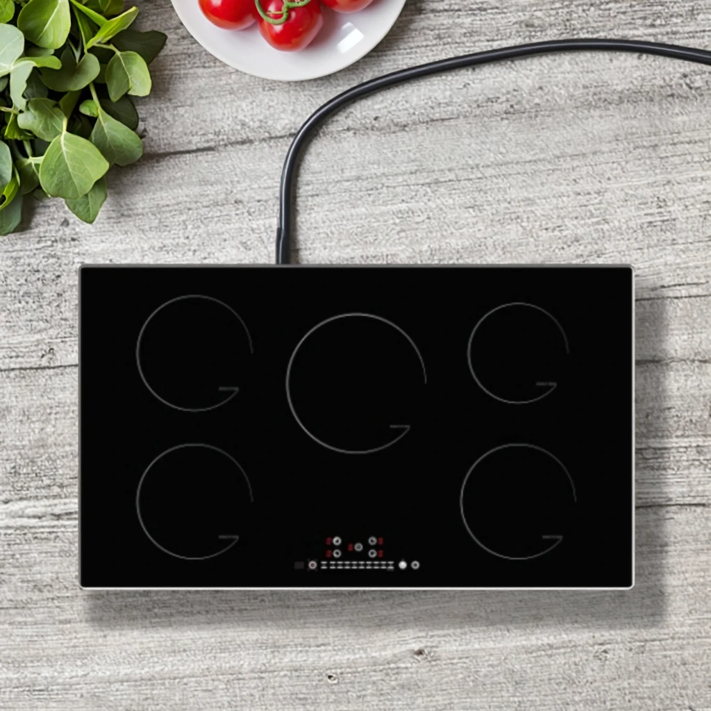 ALK 도매 5구 스마트 휴대용 중국산 내장형 방수 인덕션 주방용