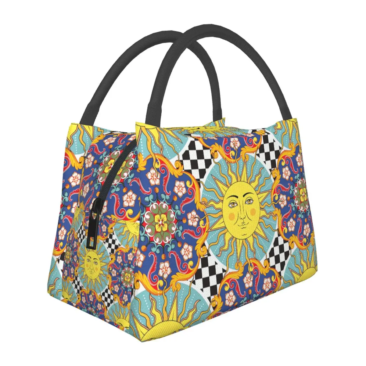 

Insulated Mandala Pattern Lunch Bags Thermal Bag Reusable Leakproof Tote Lunch Box Food Storage Bags School Outdoor