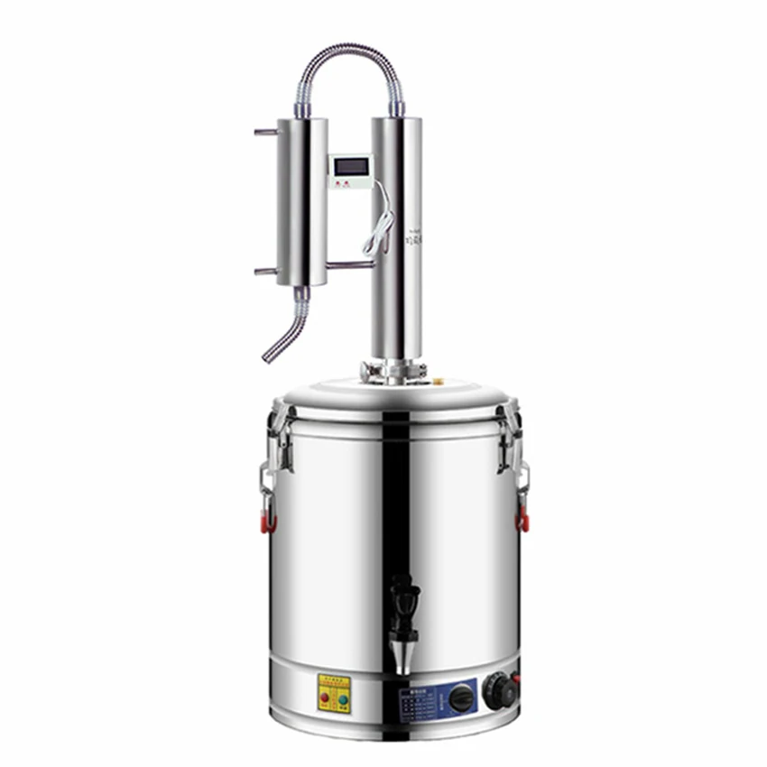 

220V 30L／50L Small Wine Distiller Essential Oil Extractor Vodka Brewing Equipment Brewing Machine Pure Dew Distillation Machine