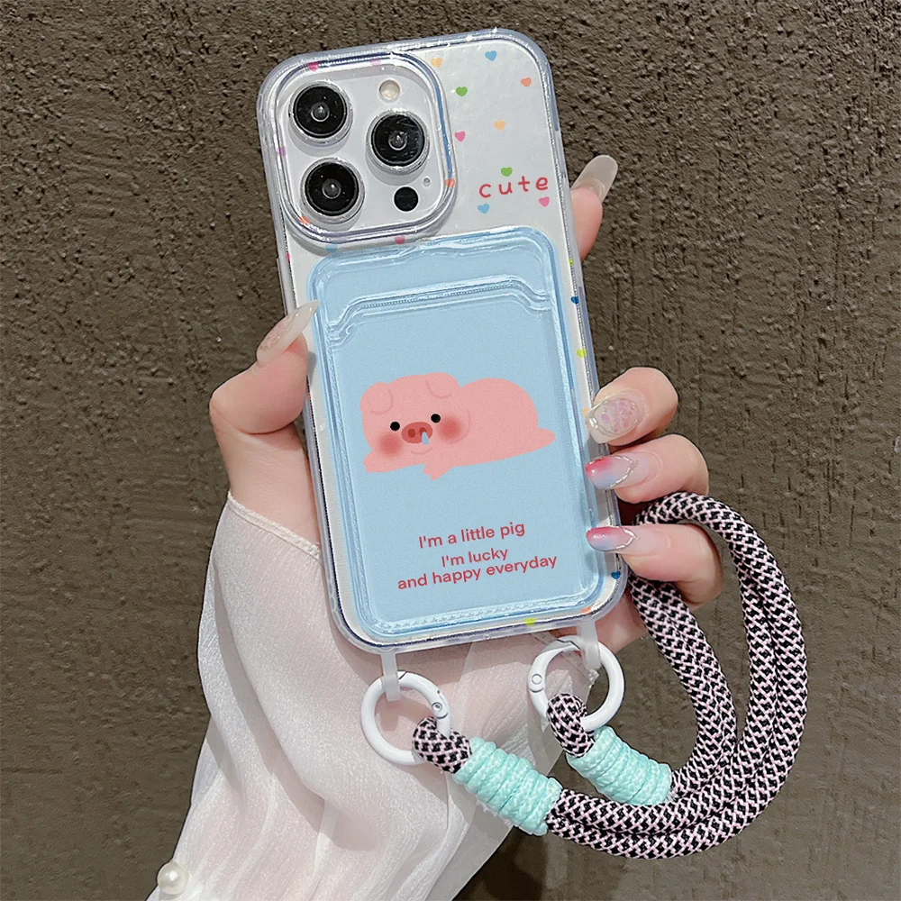 Snot Piggy casing ponsel silikon untuk iPhone, casing ponsel silikon 16 Pro Max, casing penutup lunak lucu untuk iPhone 13 15 11 14 12 Pro Max X XS XR 7 8 2020 Plus SE