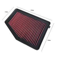 Filtro de aire de alto flujo compatible con Honda Civic IX 1.8L L4 Gas Civic Tourer 1.8L L4 Gas Acura ILX 2.0L L4 Gas