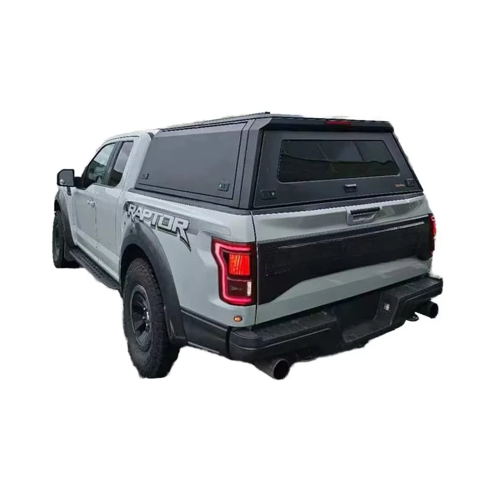 Hard Type Aluminum Alloy Topper Canopy for F150 for Amarok for Tacoma Navara Pickup 4x4 Truck Easy Installation