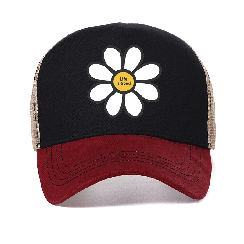 

Fashion Baseball Cap for Women Men's little Daisy Printing Hat Cotton Soft Top Caps Casual Snapback Hats Quan Zhilong GD same