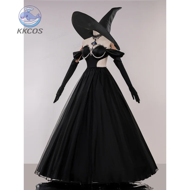 التنين راجا: كاسيل بوابة نونو ميكو تأثيري حلي قبعة الساحرة مجموعة كاملة النساء الزي لعبة كوميك كون هالوين KKCos