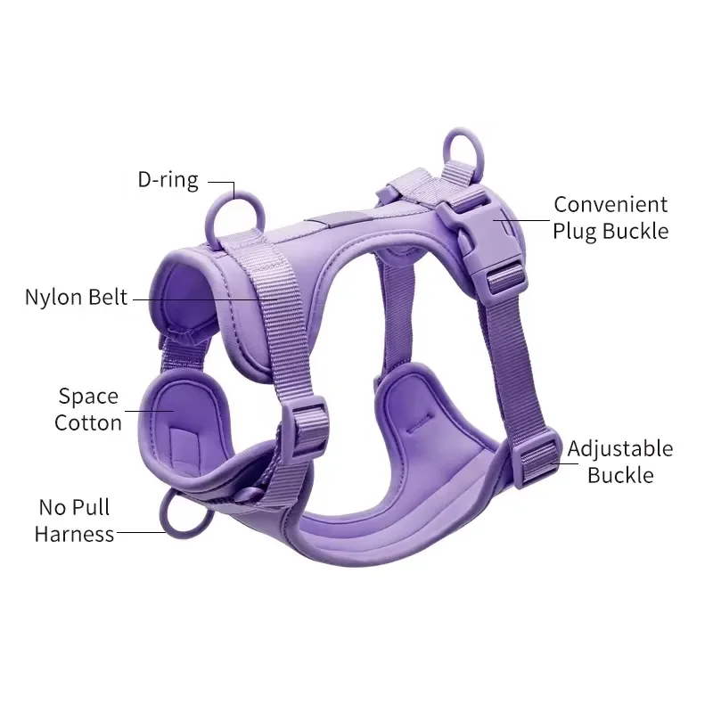 Elevate your daily walks with our premium No Pull Pet Vest and Leash Set, designed to provide superior control and comfort