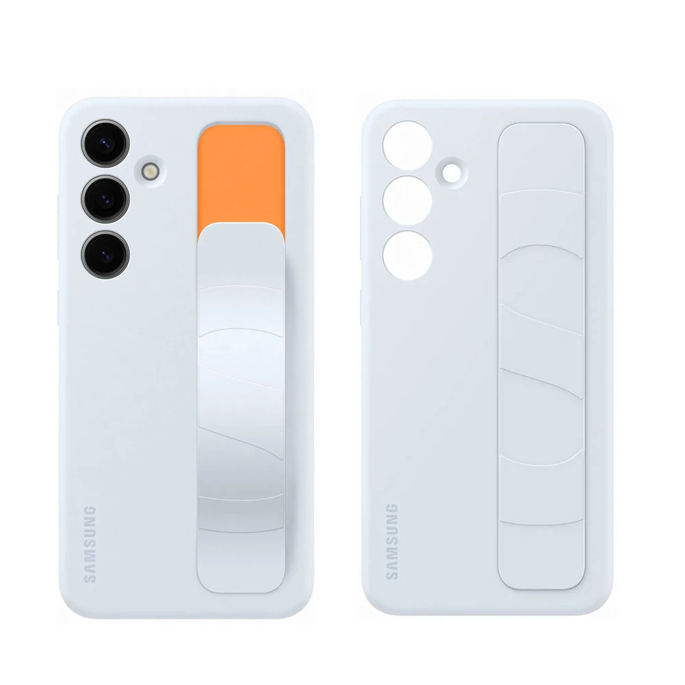 Oryginalne etui Samsung do Galaxy S24 z podstawką, silikonowe etui ochronne S24 EF-GS921 — zdjęcie produktu 3