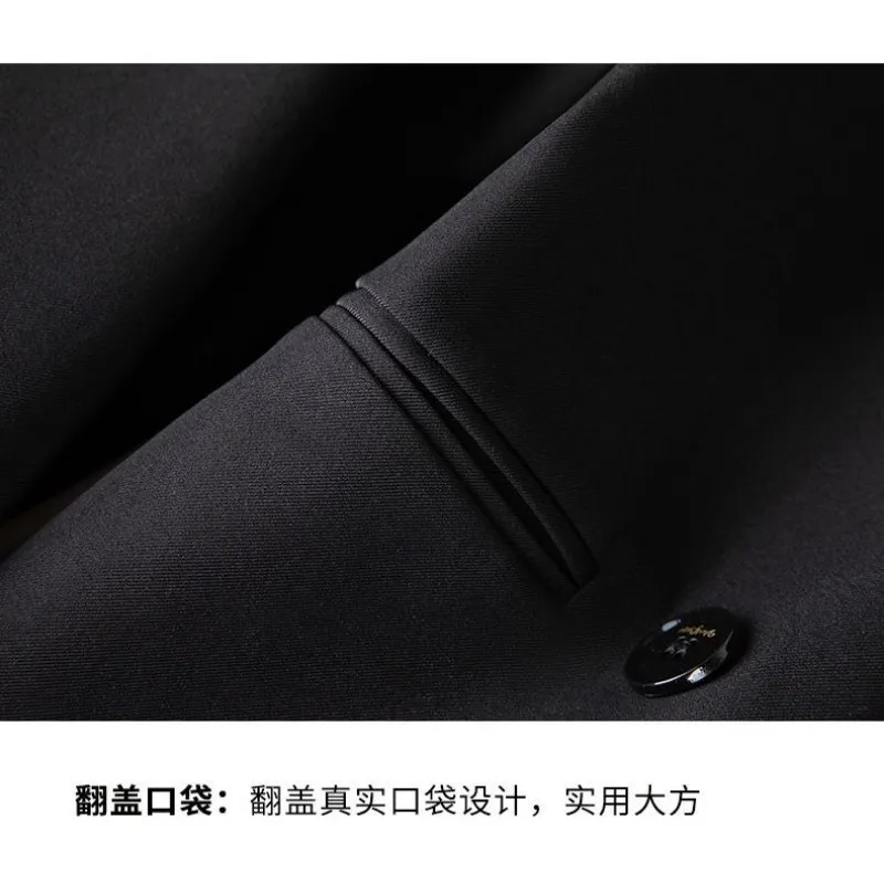 للنساء طية صدر السترة زر بلون طويل الأكمام سترة عصرية عارضة التنقل السترة قمم