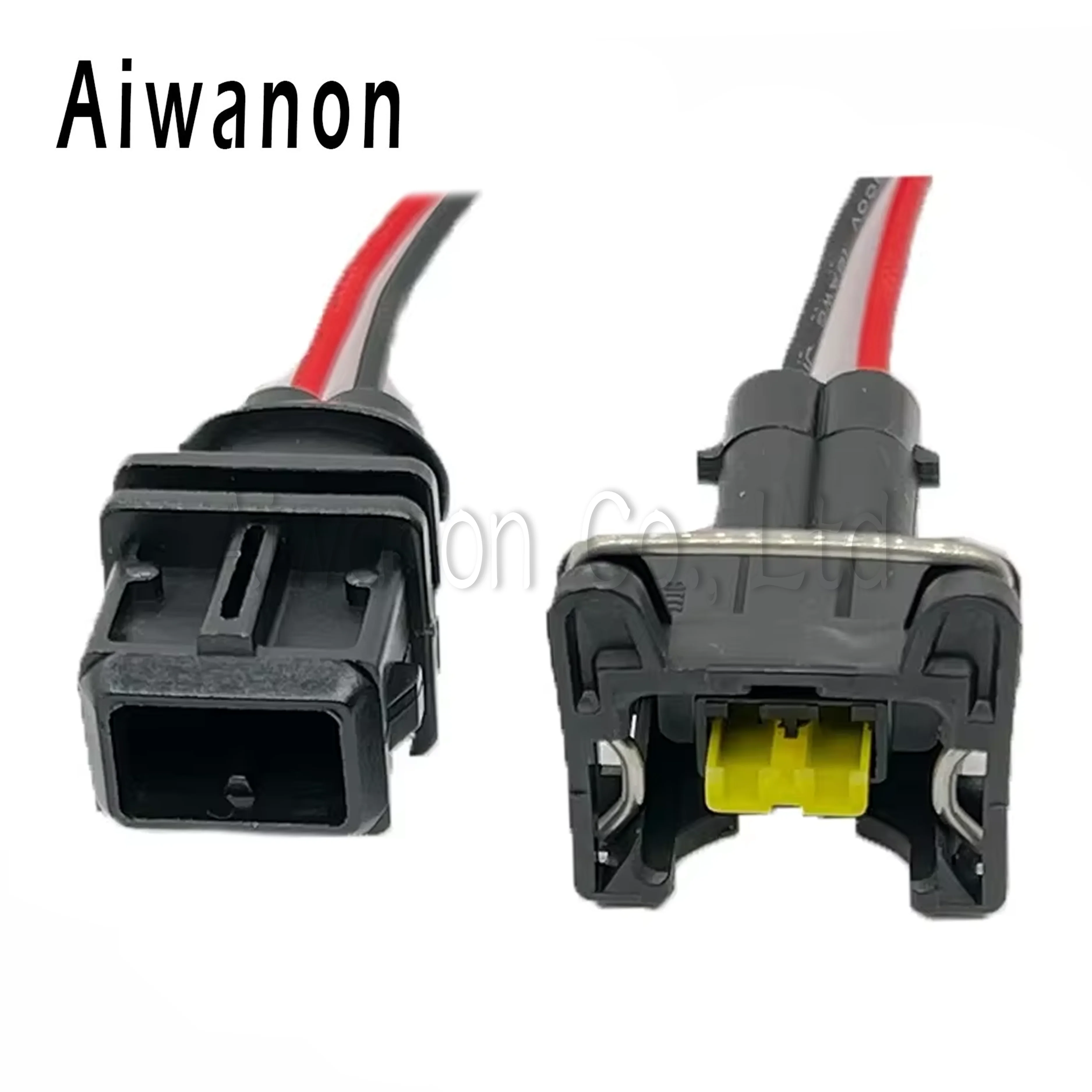 

1 Set 2 Pin Car Water Temperature Fuel Injector Ignition Coil Electrical Cable Connectors Wire Harness Plug 368354-1 1928402448