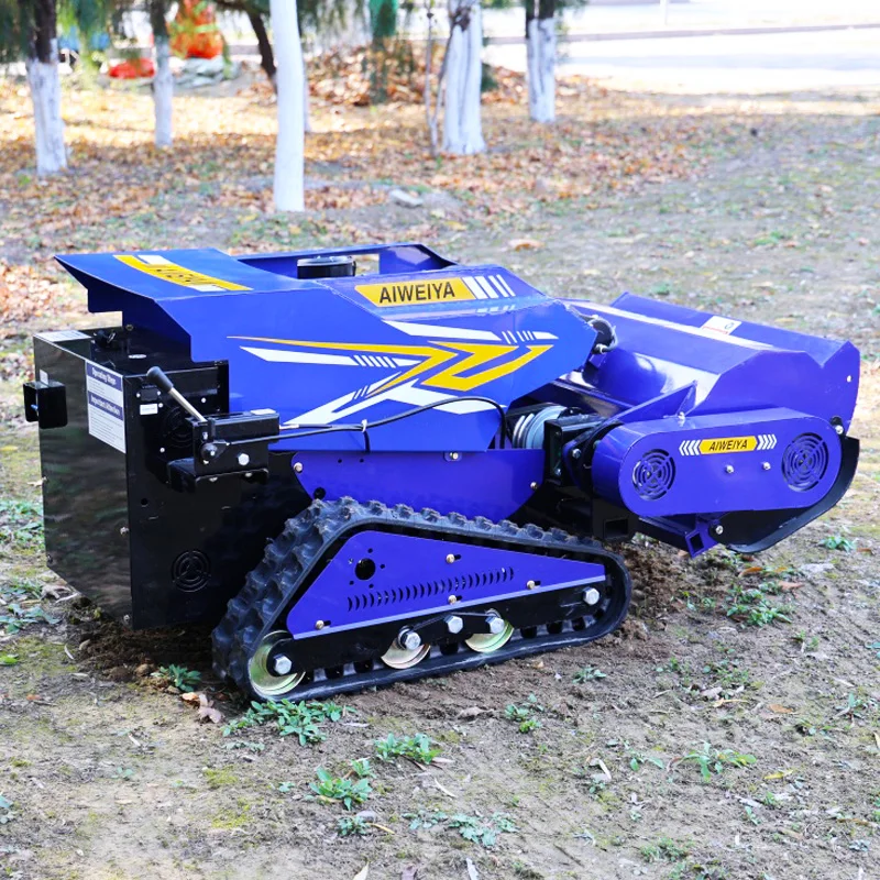 Customized Remote Control Zero Turn Flail Mower – Factory Direct Sales 800-1000mm Cutting Width Lawn Mower