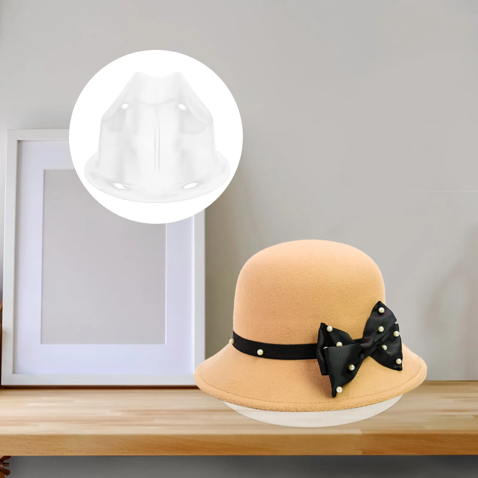 

10 шт., легкая кепка из ПВХ, внутренняя опора для шляп-ведро, подставка для дисплея, органайзер, стойка для хранения