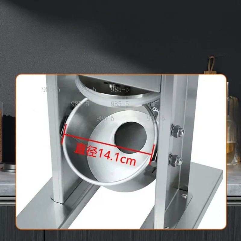 Small Automatic Electric Sausage Filler, Stainless Steel Stuffer for Commercial & Household Hot Dog Making