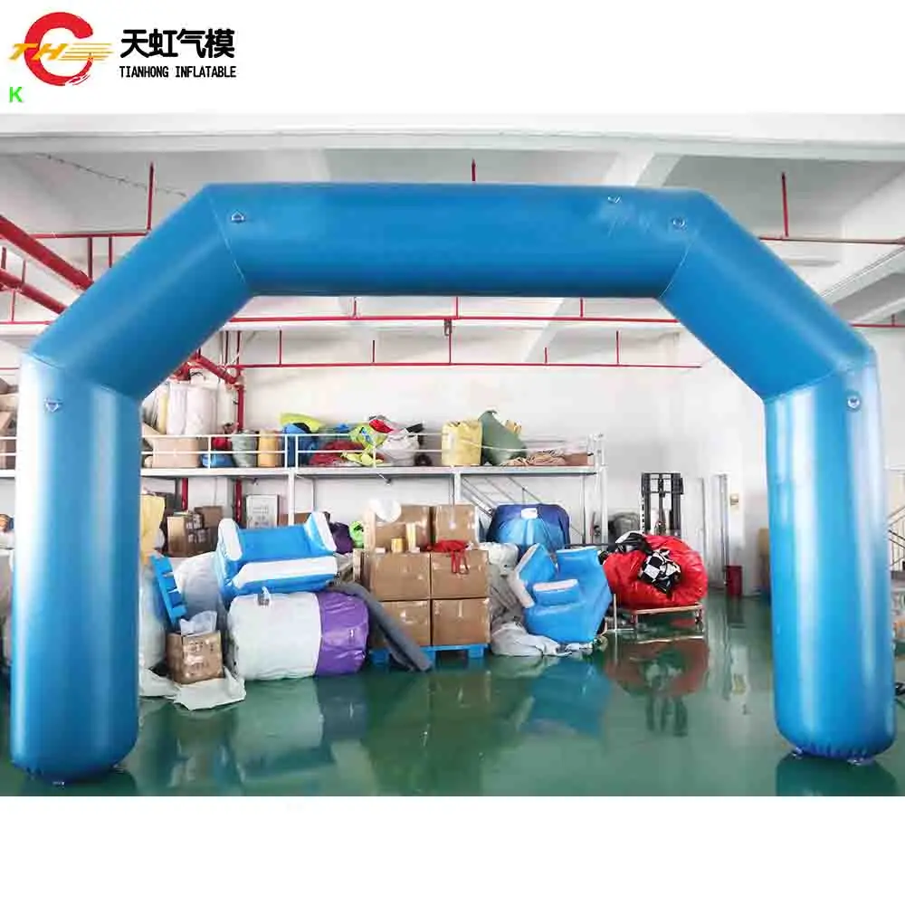 Fast Ship 5x3m Air Tight Inflatable Arch Gate for Sport Event Commercial Advertising Blow Up Air Archway OEM Logo Acceptable