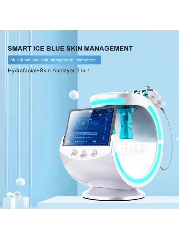 2024 The latest professional 7 in 1 hydraulic massage machine skin analysis multi-functional facial effective care