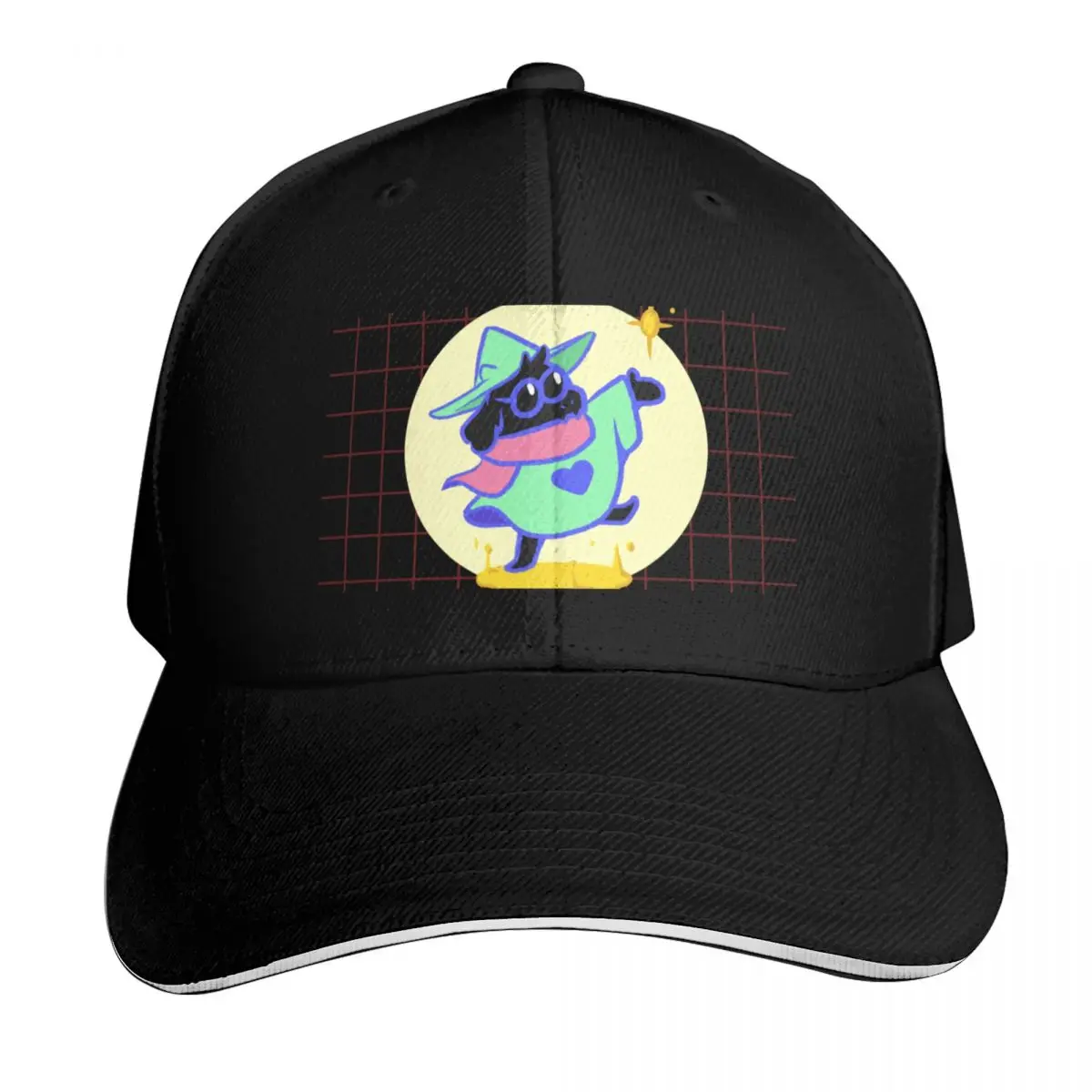 Ralsei Pacify Baseball Cap Strapback Dad Hat Six Panel Structured Crown Sun Protection UPF 50+