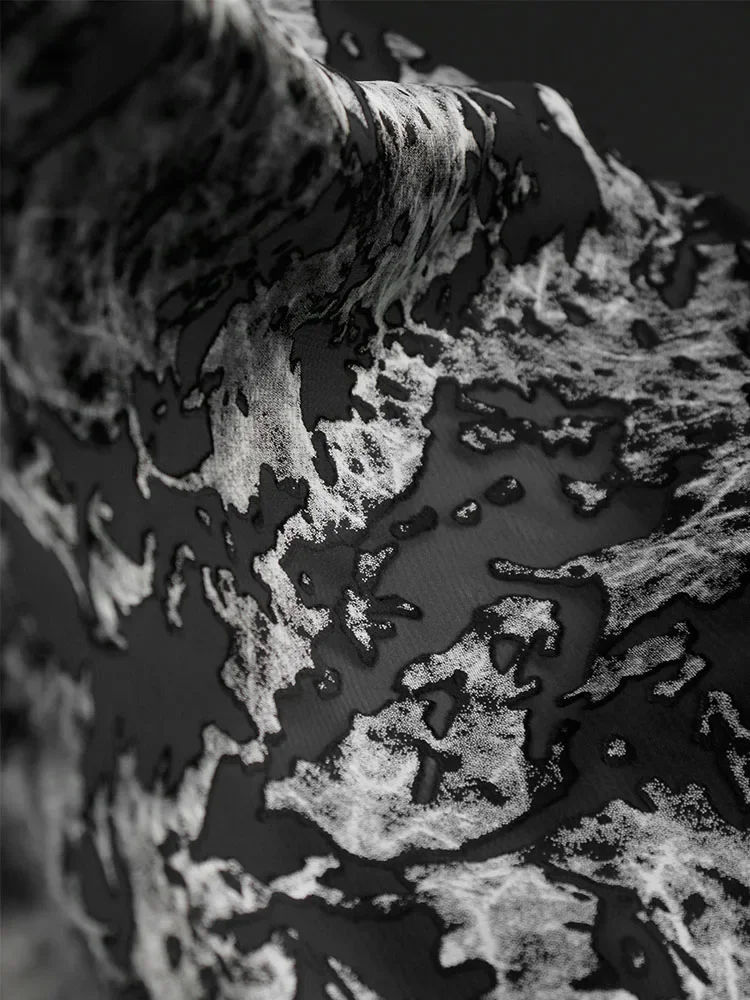 

Жаккардовая ткань на метр, мягкая пряжа, дизайнерская одежда, модная одежда, ткани для шитья одежды, ткань «сделай сам», шитье