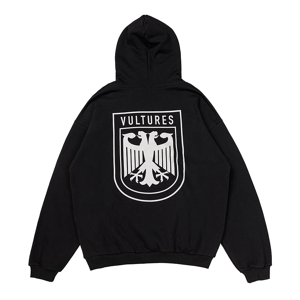 

Высококачественные толстовки Kanye, классический стиль, негабаритная ткань, толстовка с капюшоном в американском стиле