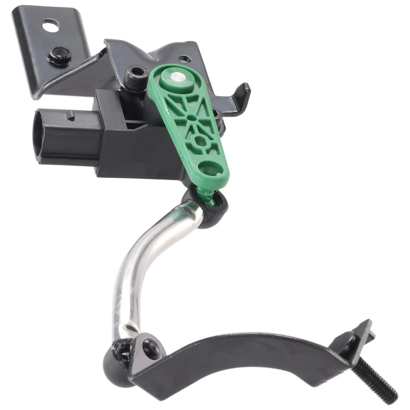 

For Golf TSi 2020-2021 4-Pin Height Level Sensor with Air Suspension Rod Front Right Replaces 5Q0412522C