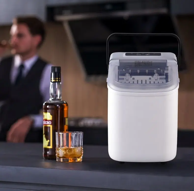 Ice Maker Machine  Automatic Household Ice Maker Commercial Ice Freezing Machine