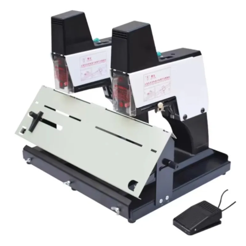 Double Head Electric Desk Stapler A3 Saddle Stitch Book Binding Machine