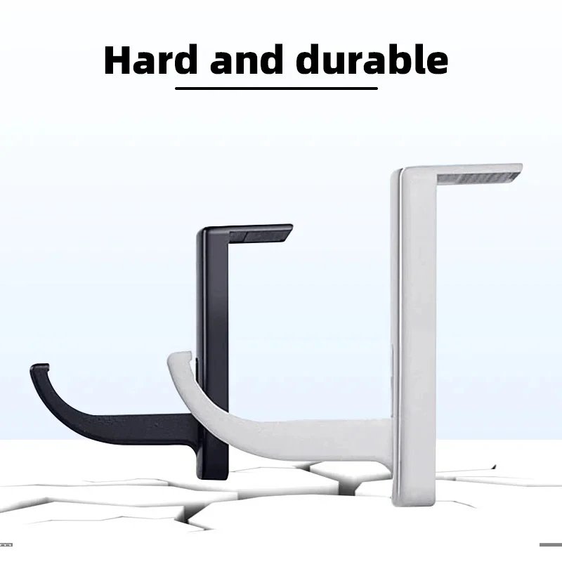 Suporte para Fones de Ouvido, 1-5 Peças, Suporte de Parede para Monitor de PC, Acessório Durável para Fones de Ouvido, Gancho Universal para Monitor