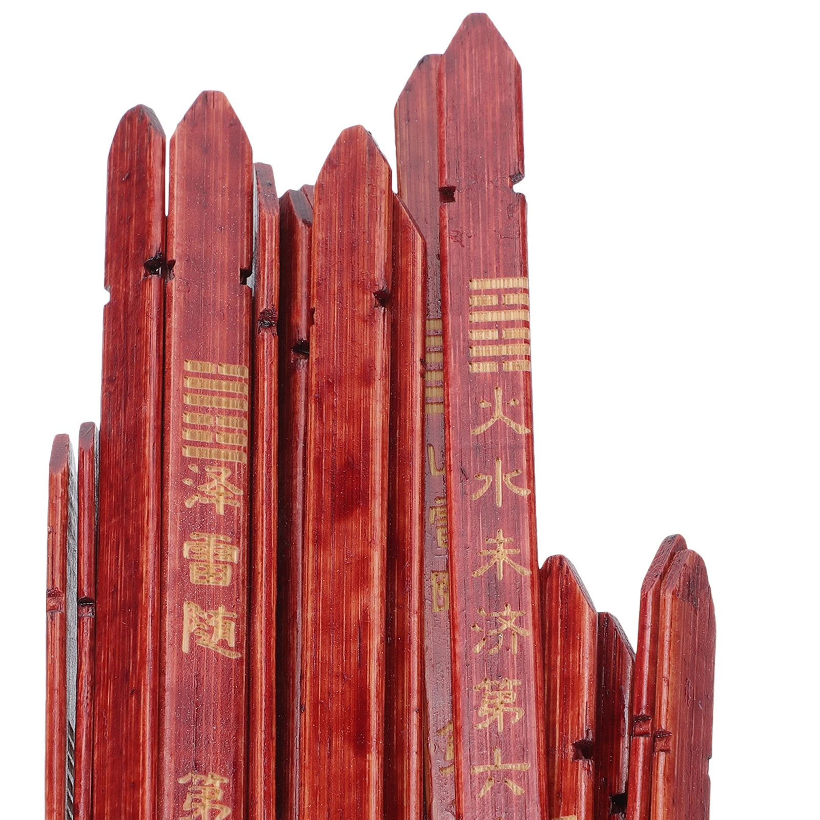Chinese Divination Sticks Set Bucket Book Prop Smooth Portable Design for Home Office Temple Family Gatherings
