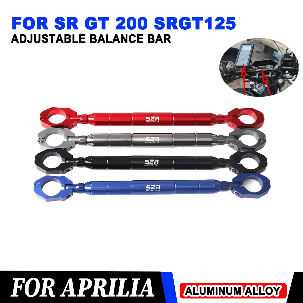 

Motorcycle Accessories For Aprilia SRGT200 SR GT 125 SR200 GT Parts Balance Bar Handlebar Crossbar Balance Phone Holder