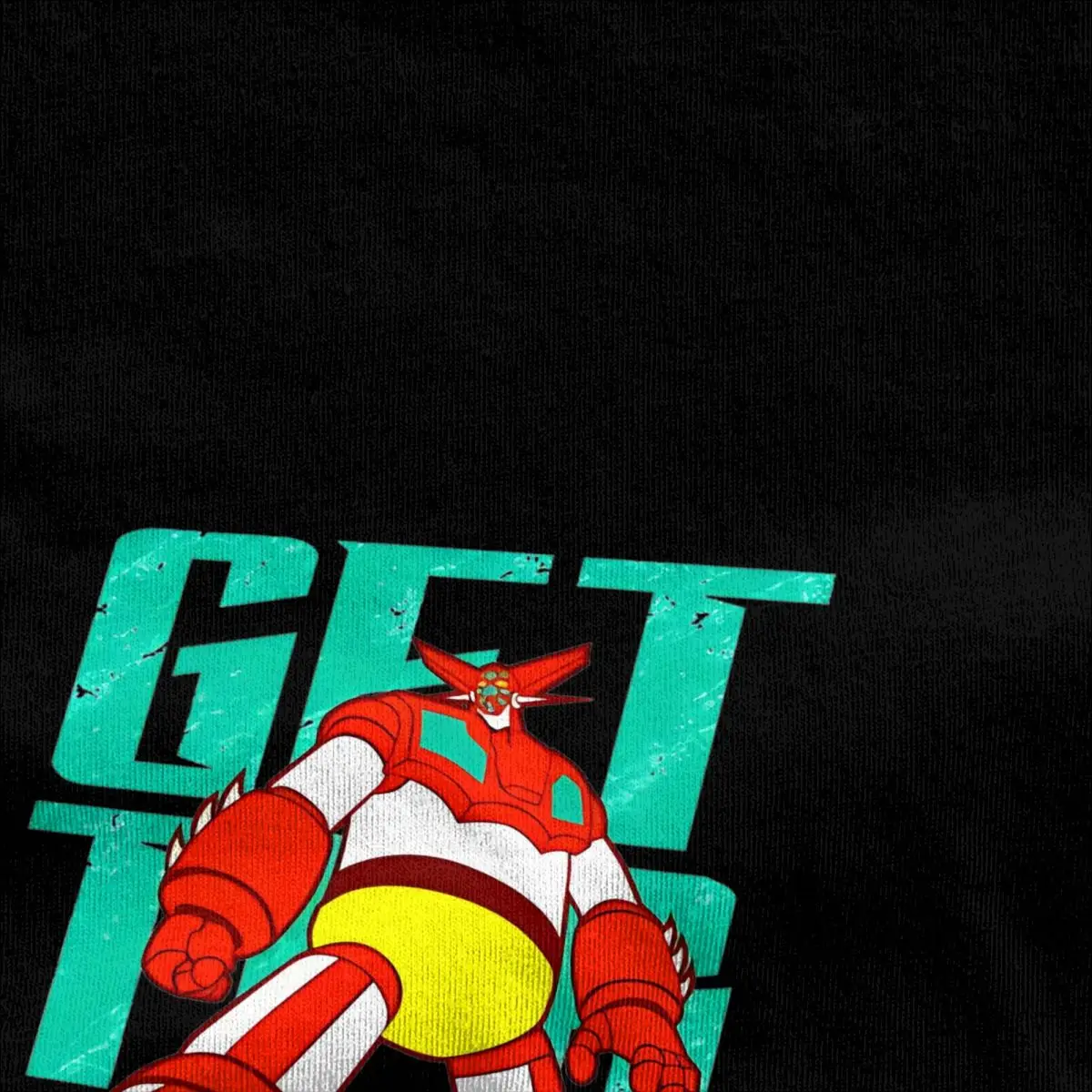 097 Shin T-Shirt Getter Robo Harajuku T Shirts Short Sleeve Y2K Retro Tshirt Beach 100% Cotton Breathable 4XL 5XL 6XL Tees