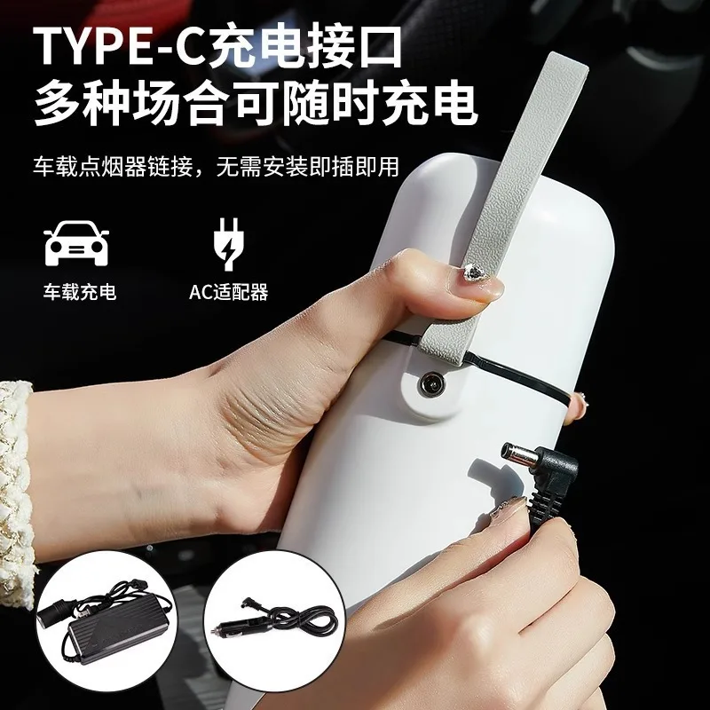 12V 24V Universal Intelligent Heating Mug Heat Preservation Car Water Kettle For Car Truck Household