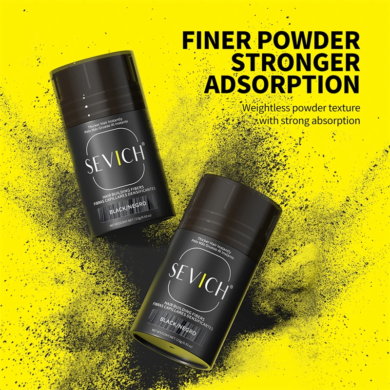 4 Color Hair Building Fibers for Men And Women 30 Sec Instant Hair Volume Enhancer Hair Fibers Powder for Daily Care and Gifting