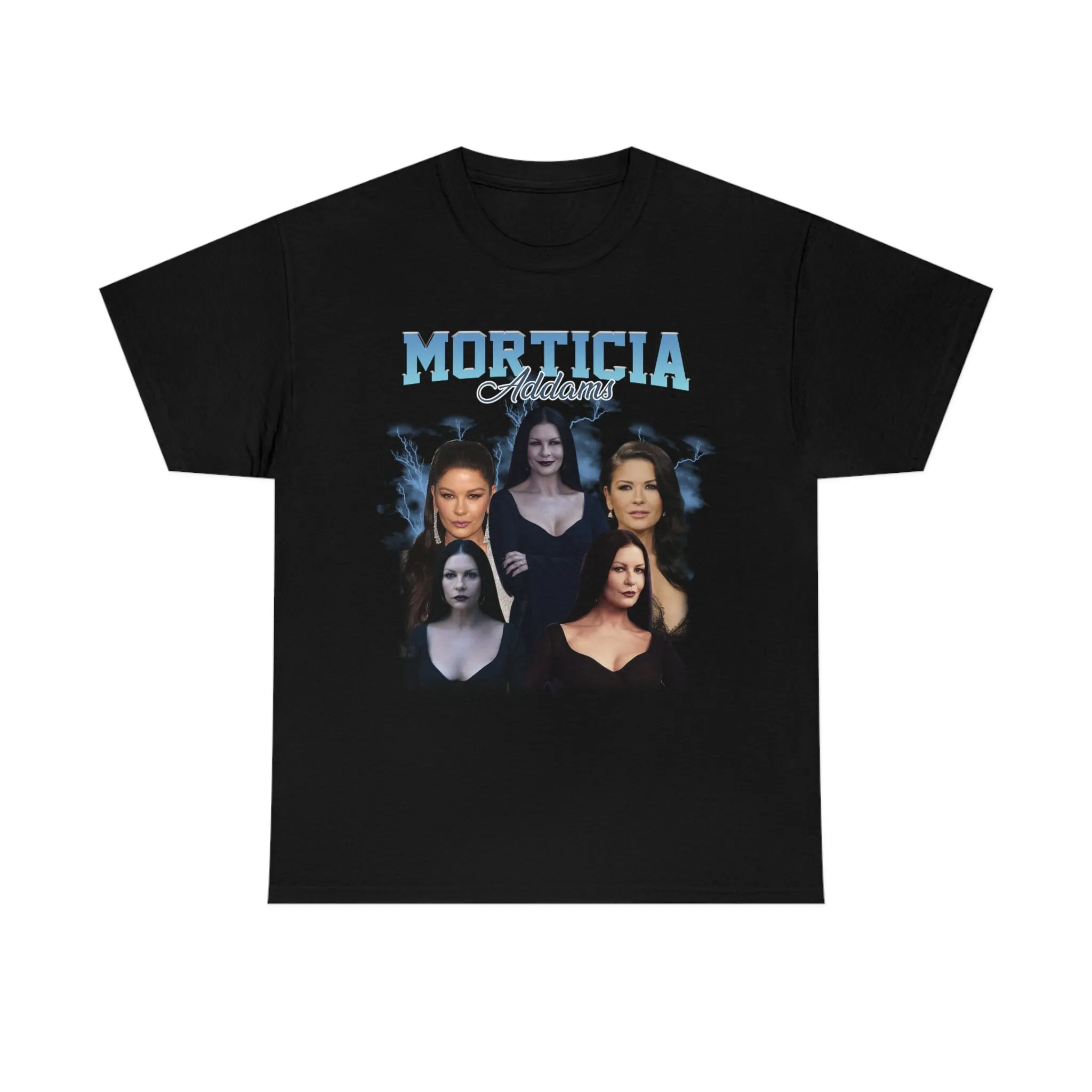 تي شيرت Morticia Addams Catherine Zeta-Jones Vintage