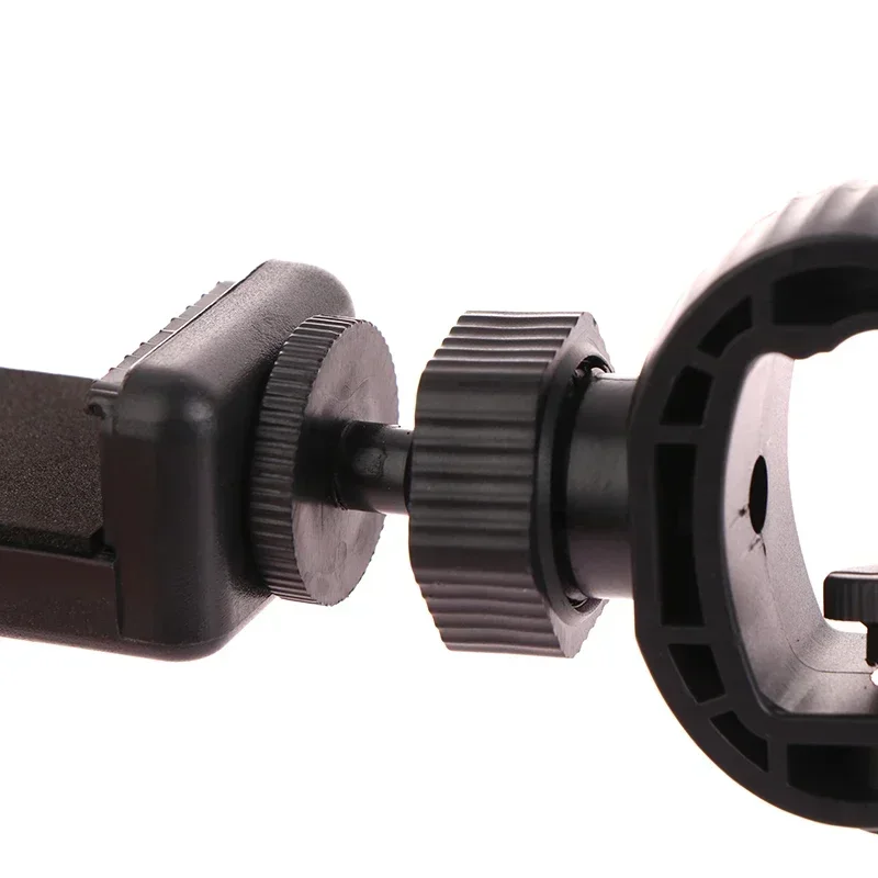 Multifunktionaler Adapterclip-Telefonhalter 360° ° Rotationsverstellbare Klemme, Spiralklemmung für alle 5–6 Zoll große Smartphones-Live-Montages – Detail 16