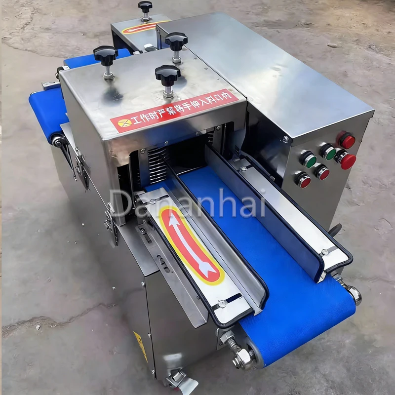 

2025 Electric Meat Cutter Stainless Steel Commercial Automatic Vegetable Cutter Household Beef Pork Dicer for Kitchen