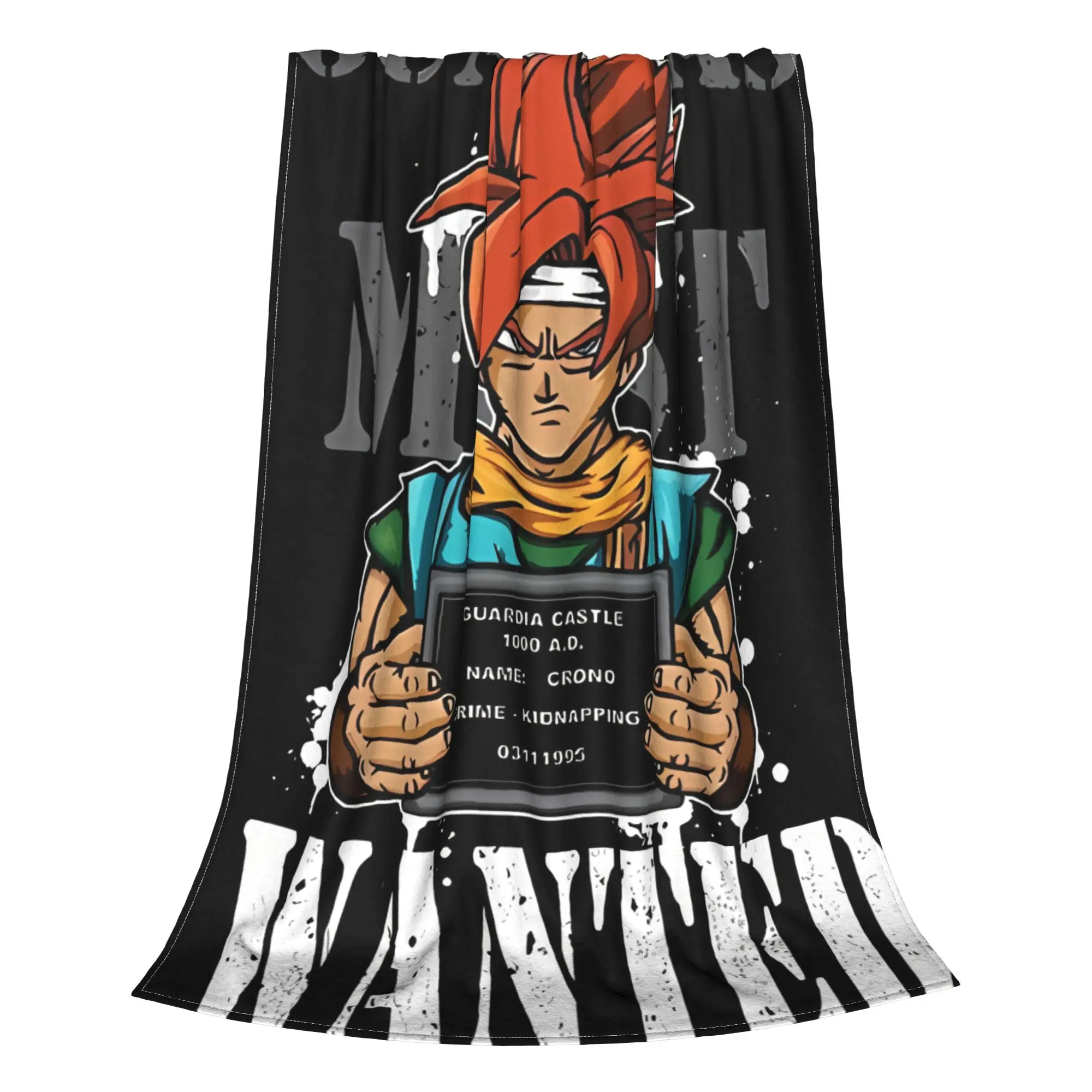 1PC Home Cute Room Decor Guardias Most Wanted Blanket Throw Blanket Chrono Trigger Novelty Warm Blanket All Season