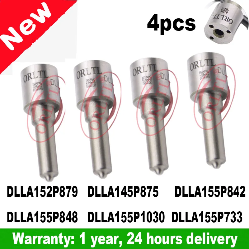 DLLA155P1030 DLLA145P875 for Mitsubishi Pajero HINO DLLA152P879 DLLA155P842 DLLA155P848 DLLA155P733 NEW Nozzle 4pcs