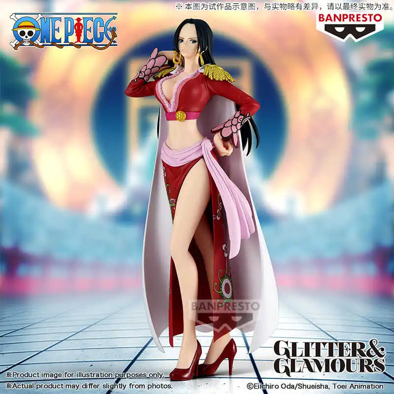 

Bandai Original Banpresto Anime One Piece Glitter & Glamours Boa Hancock PVC Action Figure Collectible Model Toy Gifts