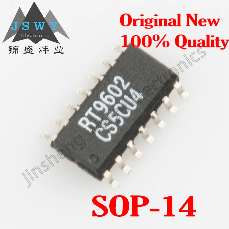 

(10-30 pcs) RT9602 SOP-14 RT9602PS Dual Power Channel MOSFET Driver 100% imported original in stock Fast shipping!