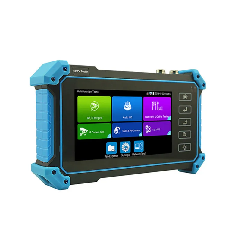 IPC 5200C PLUS CCTV Tester IP CVI TVI AHD SDI HDMI VGA Input for Security Monitor Tester Pro Tool Network Cable Tester
