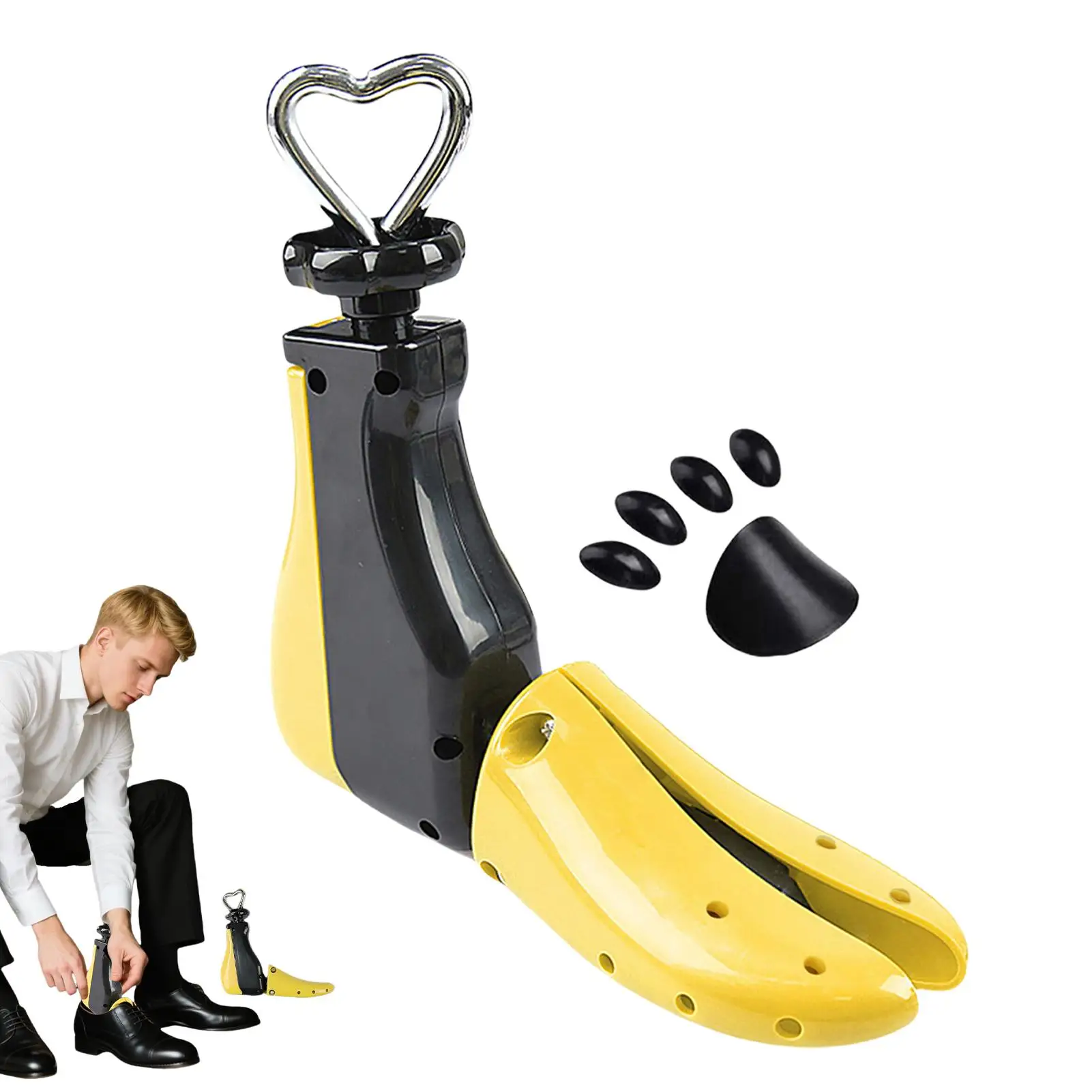 

Цельный расширитель обуви с высоким верхом регулируемой длины. Принимайте многопозиционную телескопическую конструкцию. Безопасные и прочные носилки для обуви.