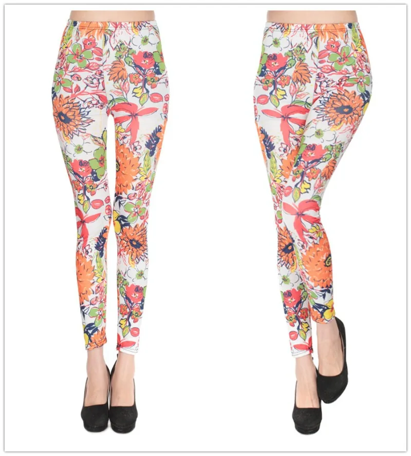 

Fashion Leggings Sexy Casual Highly Elastic and Colorful Leg Warmer Fit Most Sizes Leggins Pants Trousers Woman's Leggings