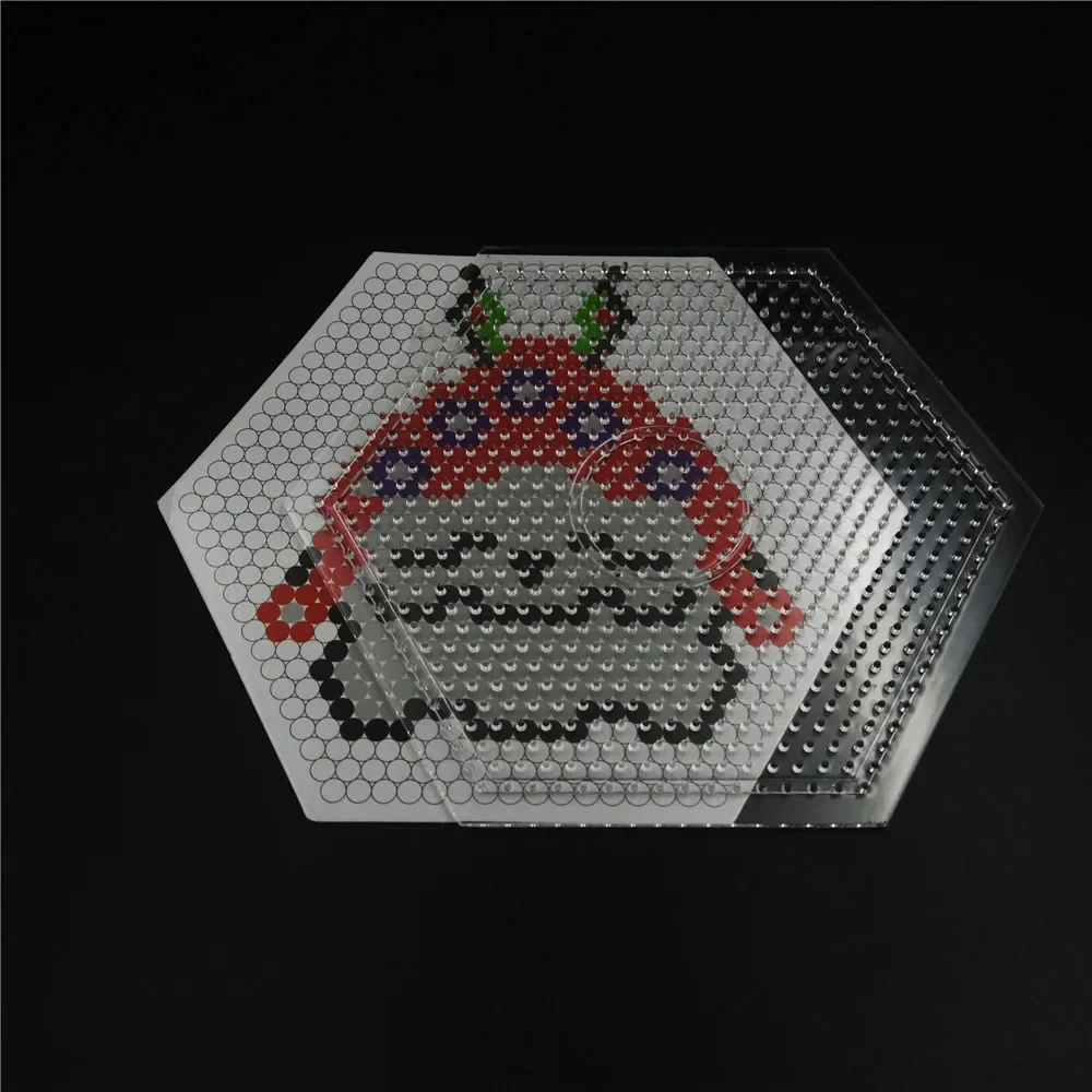 5mm Hama koraliki Perler narzędzia Pegboard szablon tablica okrągły kwadrat gorący papier edukacyjny DIY rysunek materiał dziewczyna prezent